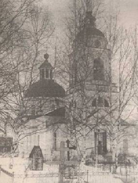 Церковь Рождества Пресвятой Богородицы в Говорове, Вологда (Вологда, город, Вологодская область). архивная фотография, Фото конца 19-начало 20 века. Из частного архива.