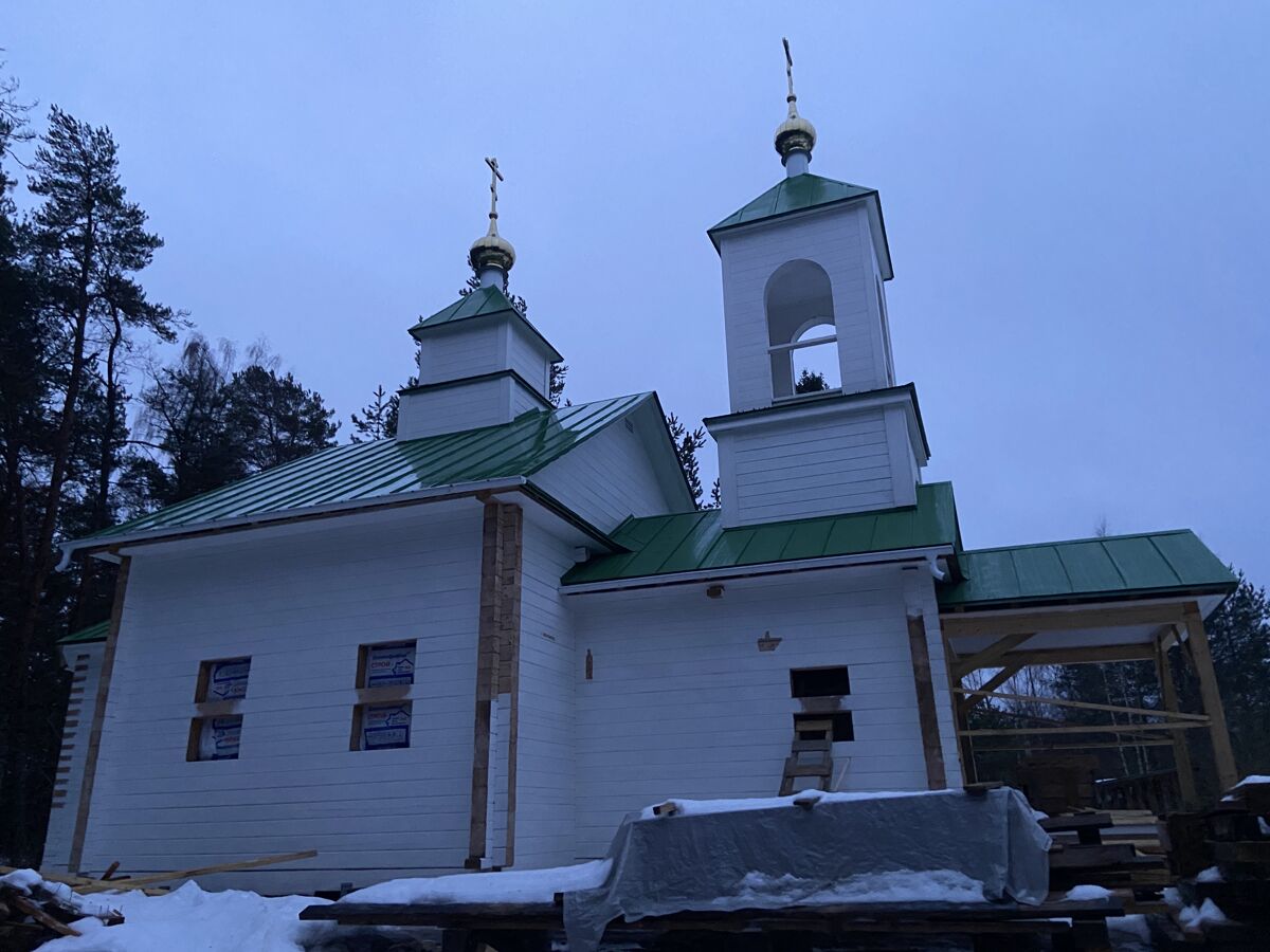 Церковь Преображения Господня (новая), Загородье (Максатихинский район, Тверская область). фасады