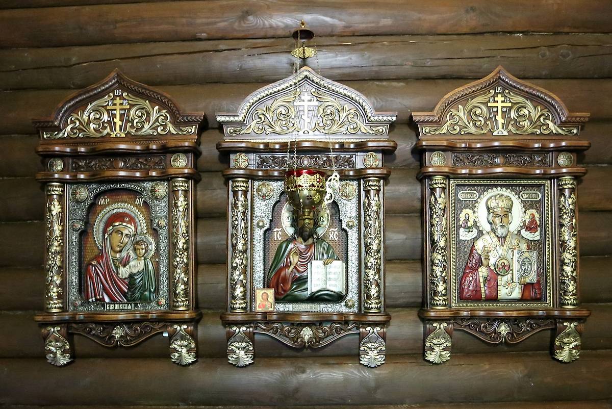 интерьер и убранство. Монастырь Кукши Печерского. Часовня иконы Божией Матери "Взыскание погибших", Фроловка (Мценский район и г. Мценск, Орловская область)
