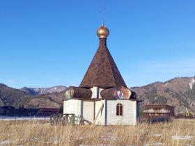 Рублевка, ДПК. Часовня Андрея Первозванного
