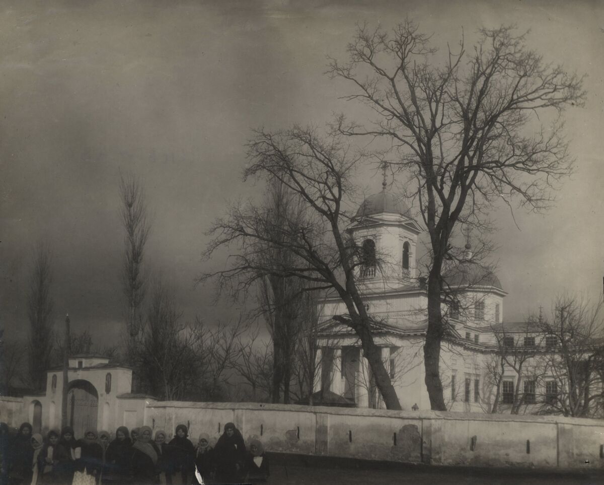 Церковь Успения Пресвятой Богородицы (старая), Горячеводский (Пятигорск, город, Ставропольский край). архивная фотография, Фото начала ХХ века из фондов Пятигорского краеведческого музея