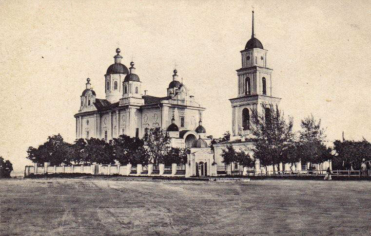 Собор Успения Пресвятой Богородицы (старый), Полтава (Полтавский район, Украина, Полтавская область). архивная фотография, Фото 1910-х гг.