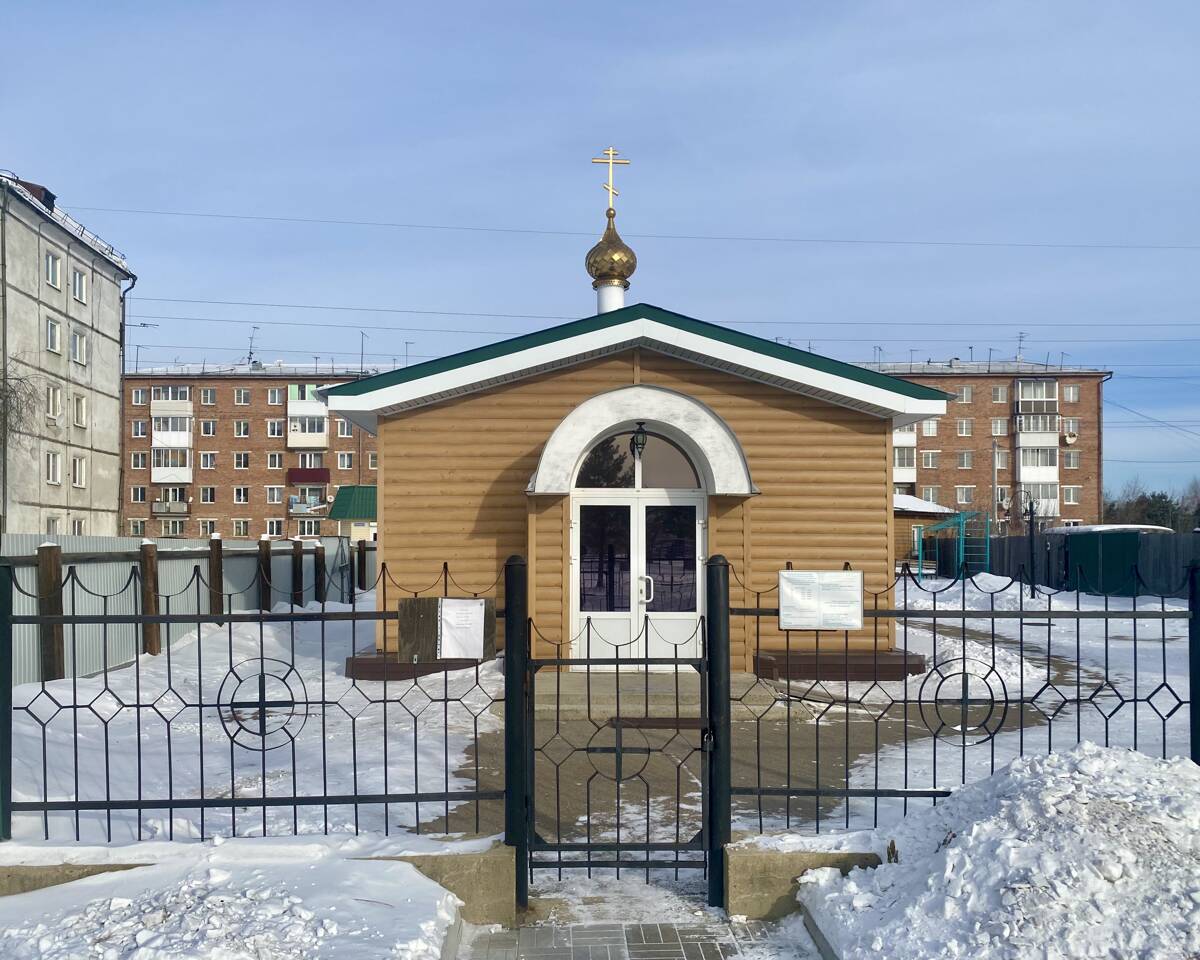 Церковь Иоанна Златоуста, Мегет (Ангарский район, Иркутская область). фасады, Вид с запада