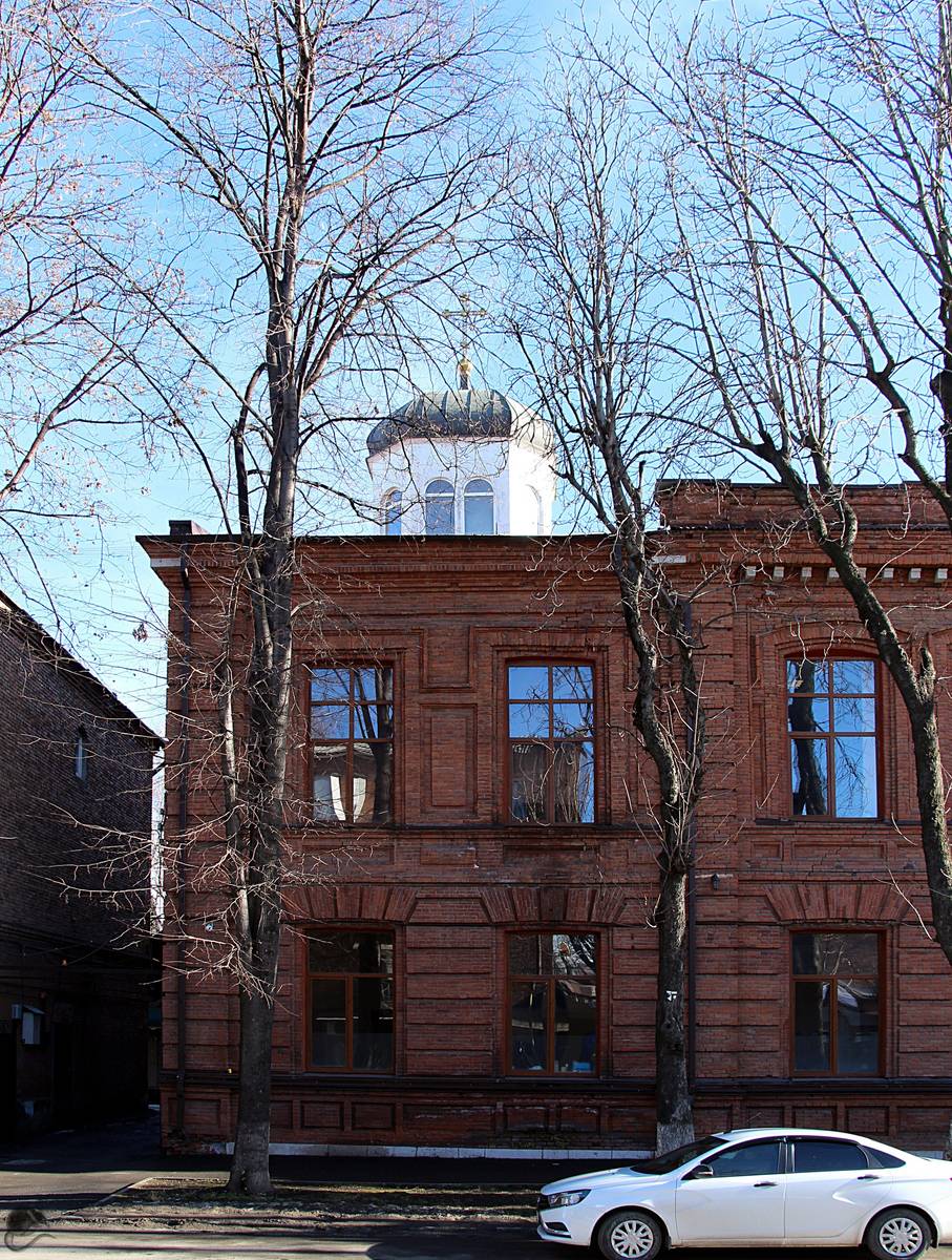 фасады. Домовая церковь Рождества Пресвятой Богородицы при Ольгинской женской гимназии, Владикавказ (Владикавказ, город, Республика Северная Осетия-Алания)