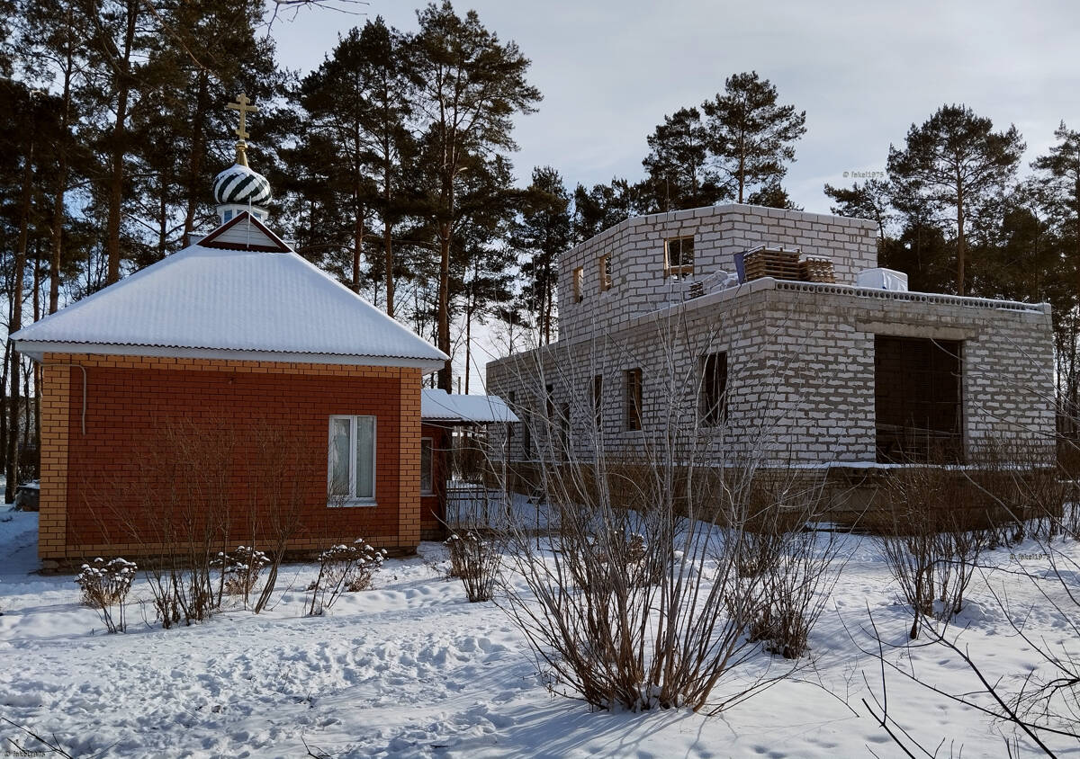 Церковь Георгия Победоносца, Лебедянь (Лебедянский район, Липецкая область). общий вид в ландшафте