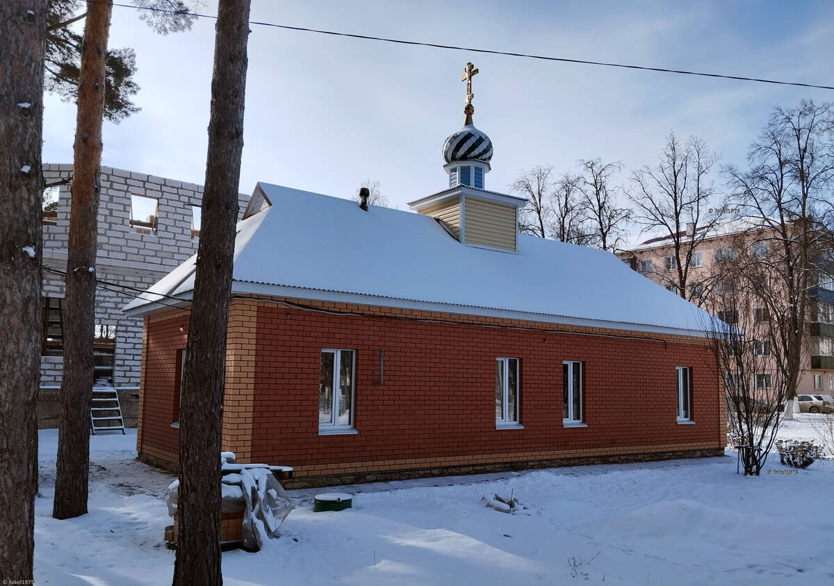 Церковь Георгия Победоносца, Лебедянь (Лебедянский район, Липецкая область). общий вид в ландшафте