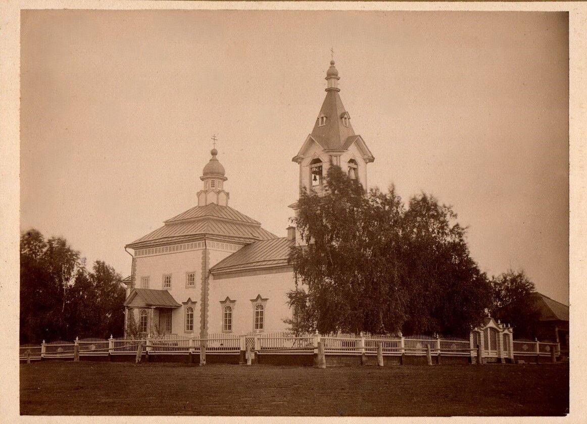Церковь Екатерины, Каменный Ключ (Вавожский район, Республика Удмуртия). архивная фотография