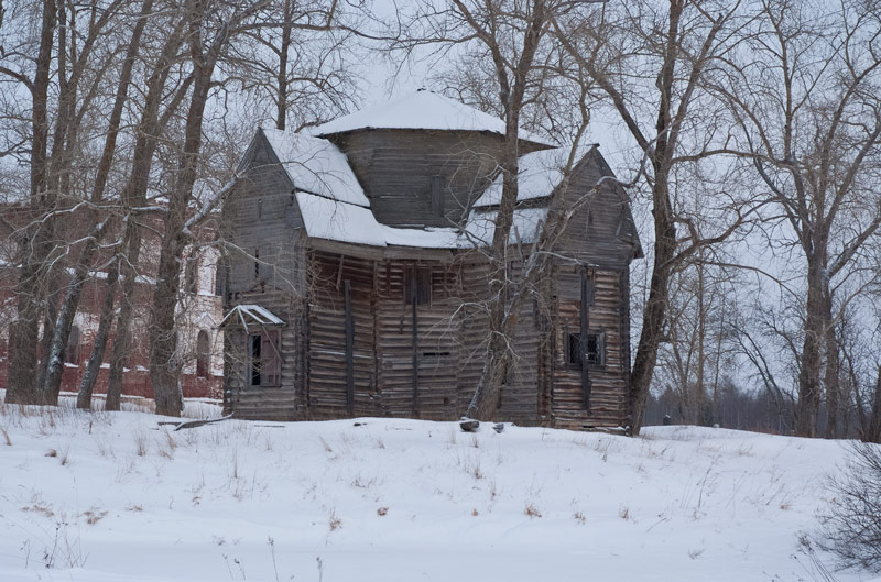 Храмовый комплекс. Церкви Николая Чудотворца и Успения Пресвятой Богородицы, Верховье (Приморский район, Архангельская область). фасады