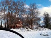 Храмовый комплекс. Церкви Михаила Архангела и Владимирской иконы Божией Матери, Владимирская церковь развалилась в конце октября 2016<br>, Ильинское (МО Югское), Череповецкий район, Вологодская область