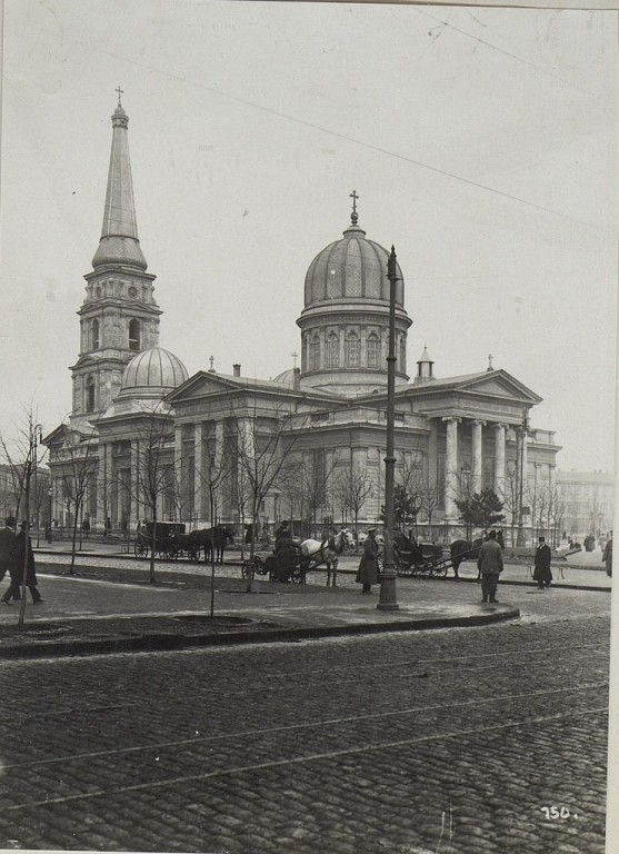 Собор Спаса Преображения (старый), Одесса (Одесса, город, Украина, Одесская область). архивная фотография, http://and110.ucoz.ru/REW/11/sam.html Альбом «Одесса. 1918 год»
