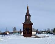 Церковь Казанской иконы Божией Матери (новая), Вид с запада<br>, Усть-Серта, Чебулинский район, Кемеровская область