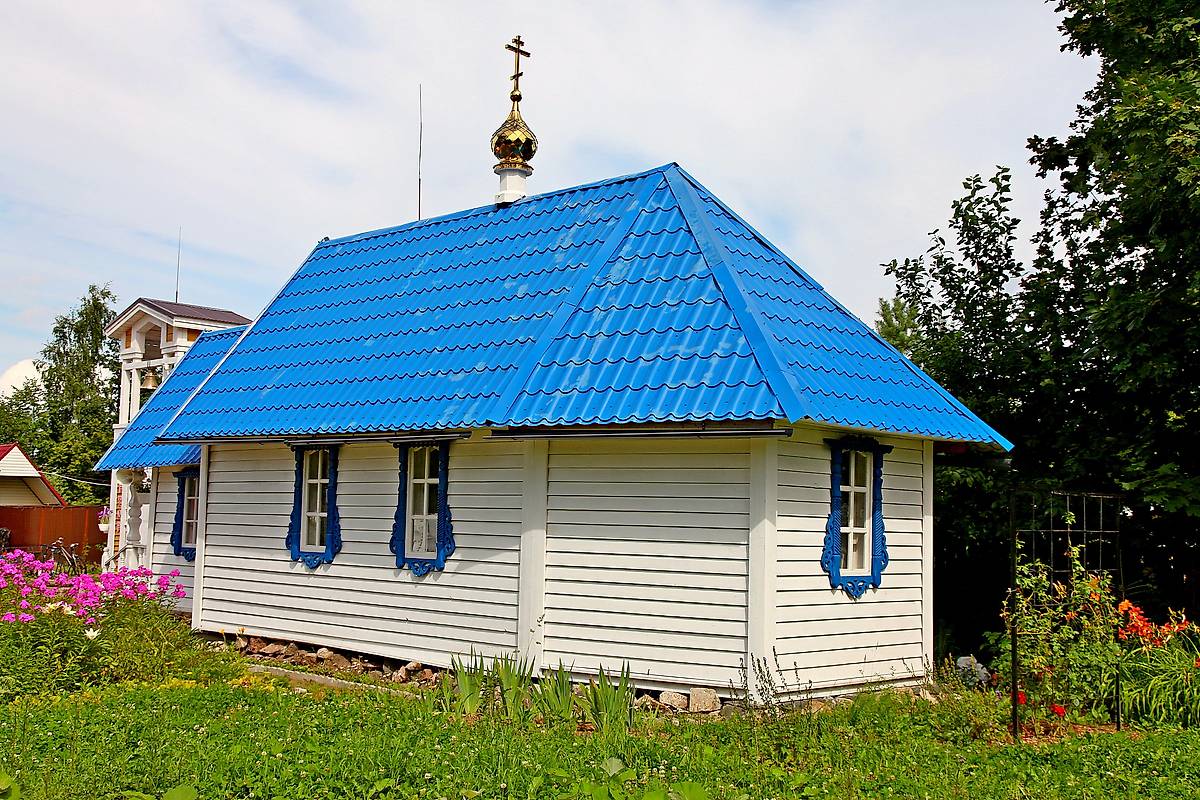 фасады. Часовня Тихвинской иконы Божией Матери, Отрадное (Кировский район, Ленинградская область)