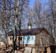 Церковь Вознесения Господня на Патриаршем подворье в Бачурине (временная), Вид с юго-востока<br>, Москва, Новомосковский административный округ (НАО), г. Москва