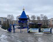 Церковь Елисаветы Феодоровны, Вид с запада<br>, Ленинск-Кузнецкий, Ленинск-Кузнецкий район и г. Ленинск-Кузнецкий, Кемеровская область