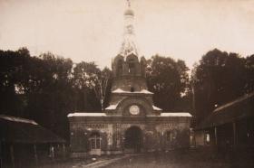 Пронск. Кладбищенская надвратная  колокольня