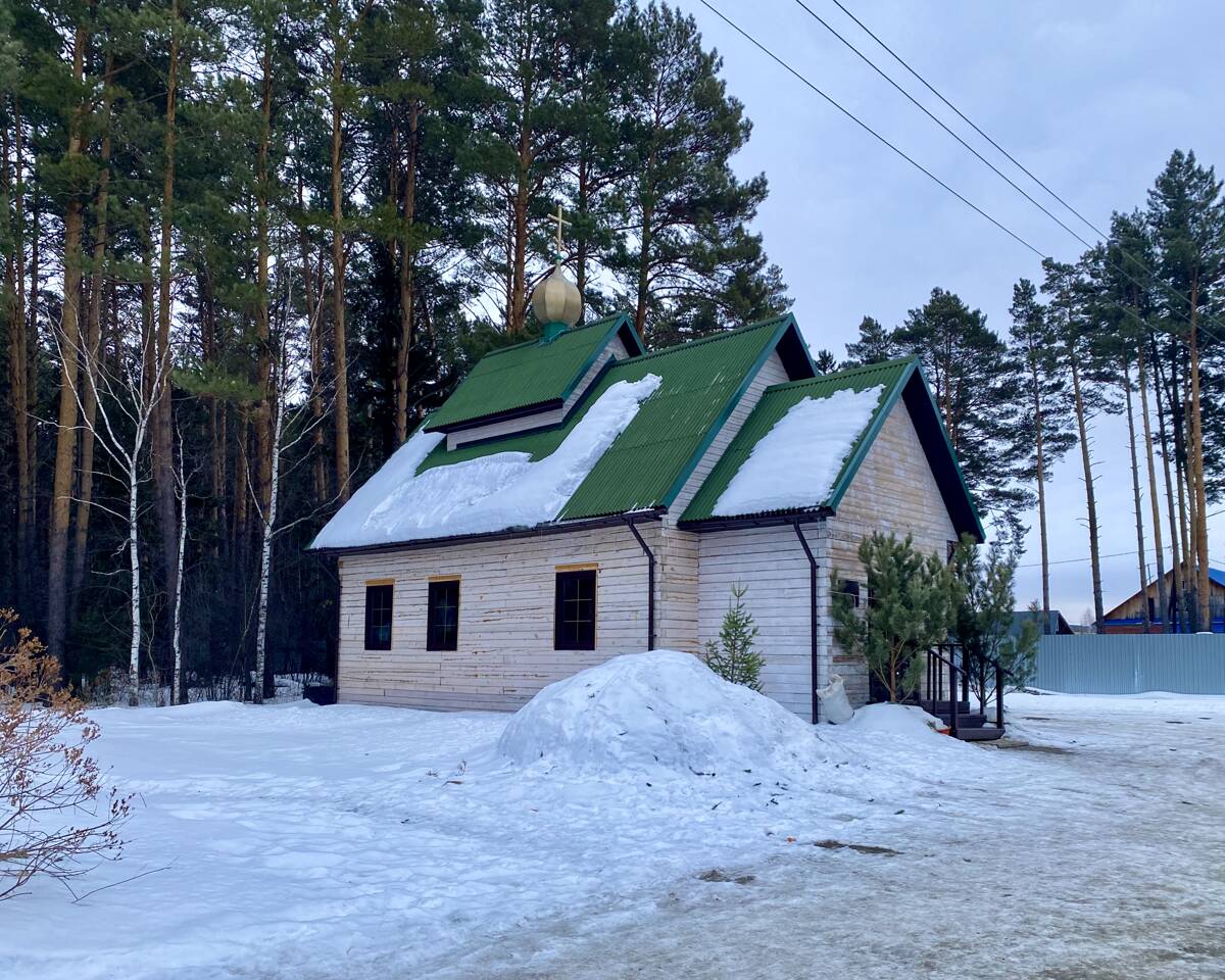 Церковь Державной иконы Божией Матери, Кисловка (Томский район, Томская область). фасады, Вид с СЗ