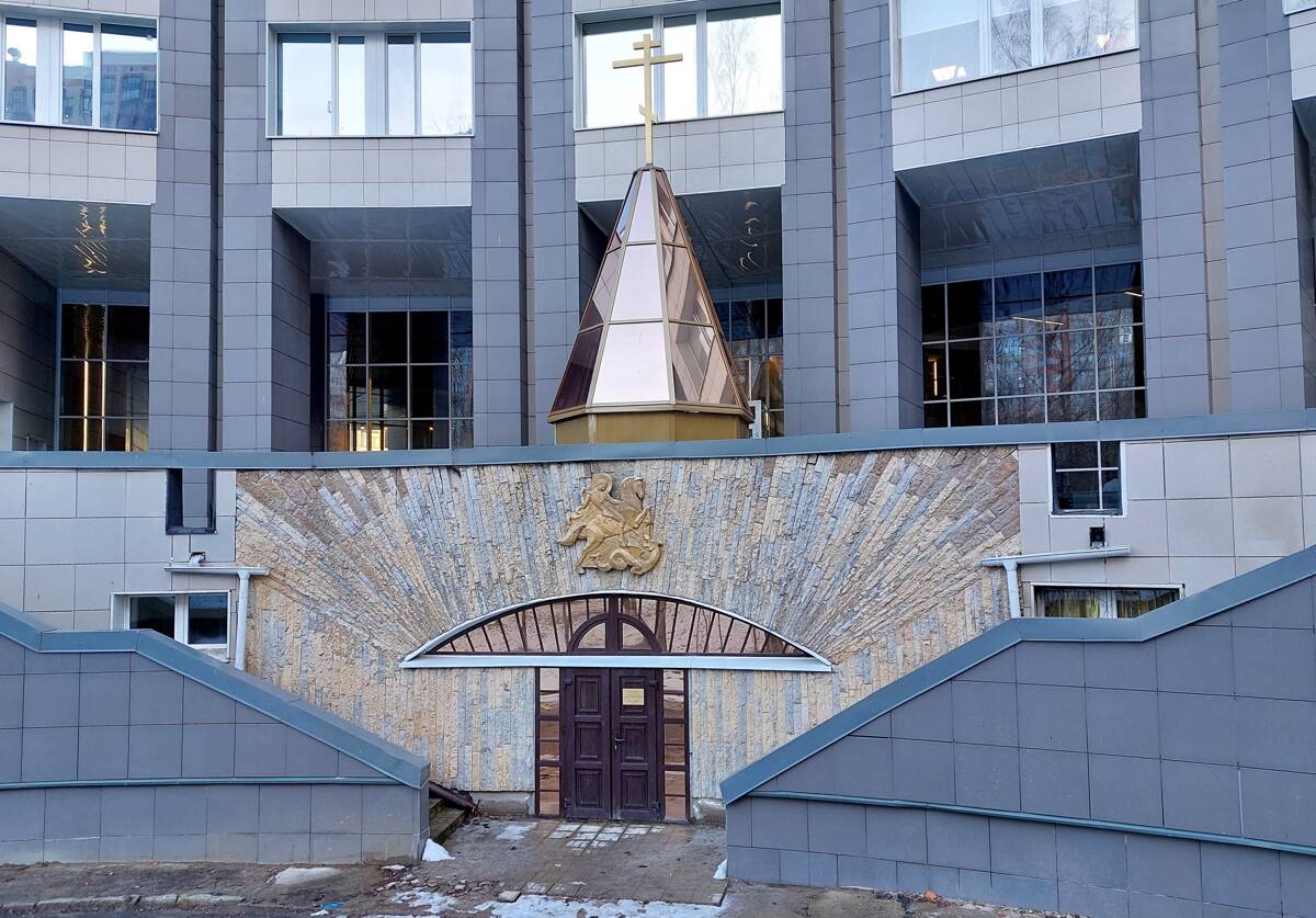 Домовая церковь Георгия Победоносца при больнице Св. Георгия, Выборгский район (Санкт-Петербург, г. Санкт-Петербург). архитектурные детали