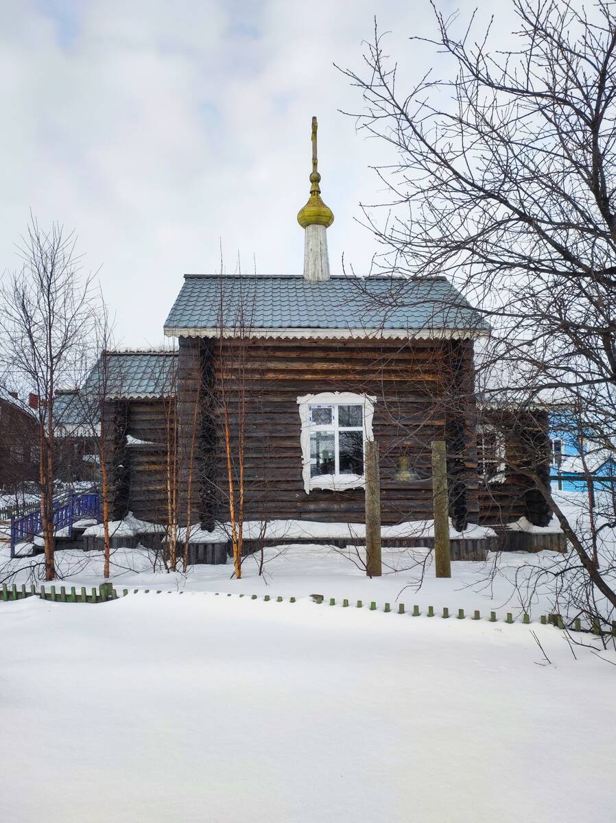 Часовня Николая Чудотворца, Нижняя Пёша (Заполярный район, Ненецкий автономный округ). фасады