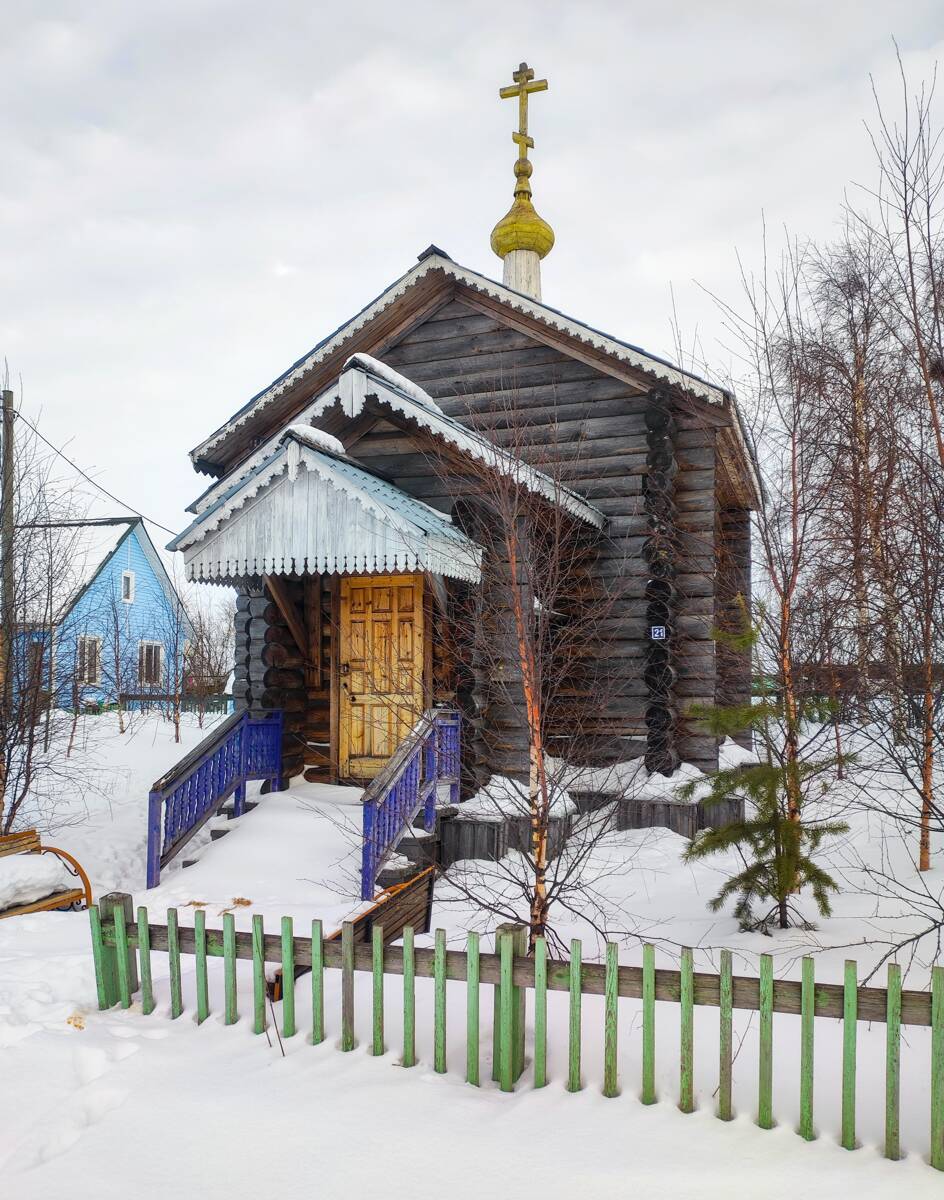 Часовня Николая Чудотворца, Нижняя Пёша (Заполярный район, Ненецкий автономный округ). фасады