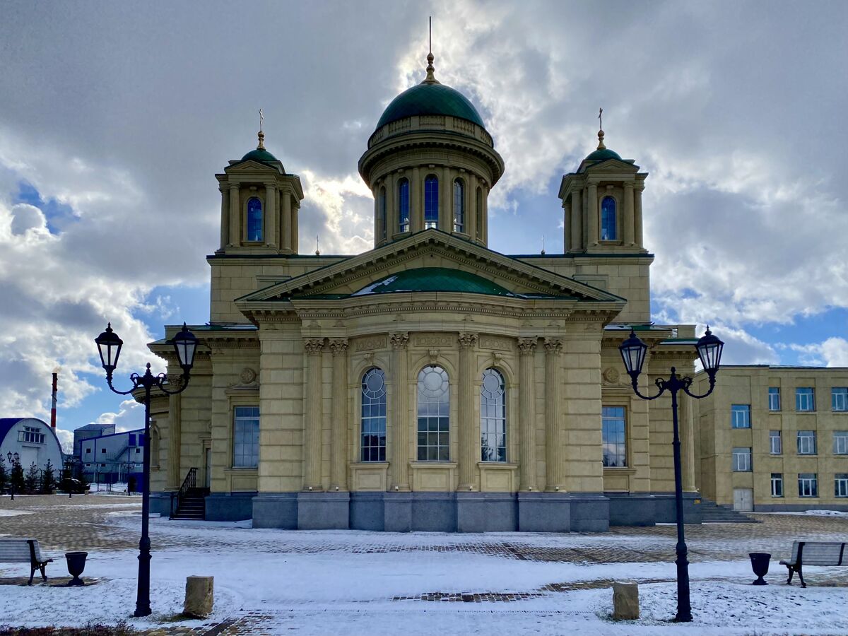 Церковь Покрова Пресвятой Богородицы, Полысаево (Ленинск-Кузнецкий район и г. Ленинск-Кузнецкий, Кемеровская область). фасады, Северный фасад 