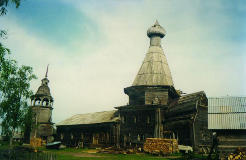 Церковь Николая Чудотворца (старая), Конецдворье (Приморский район, Архангельская область). дополнительная информация, Никольская церковь до реставрации
