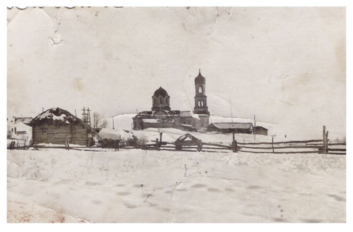Церковь Казанской иконы Божией Матери, Суслово (Бирский район, Республика Башкортостан). архивная фотография, Фото середины ХХ в. https://hram-suslovo.cerkov.ru/main-page/