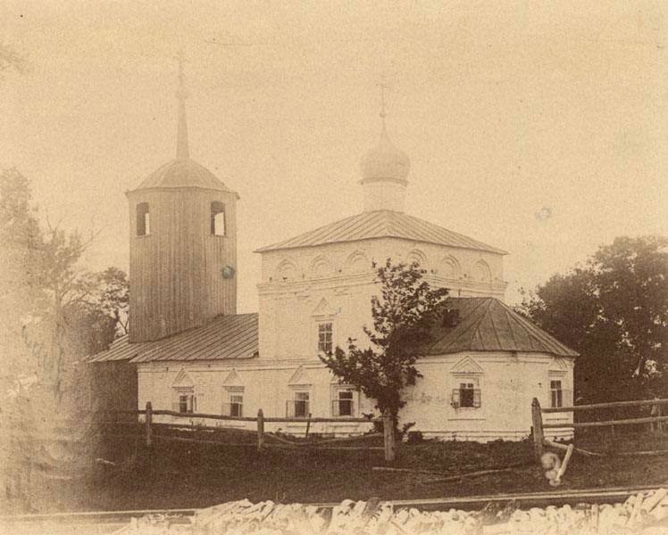 Церковь Троицы Живоначальной, Судострой (Навашинский район, Нижегородская область). архивная фотография, Троицкая церковь. Перемилова пустынь. 1890-1910 гг. Фото сообщества 