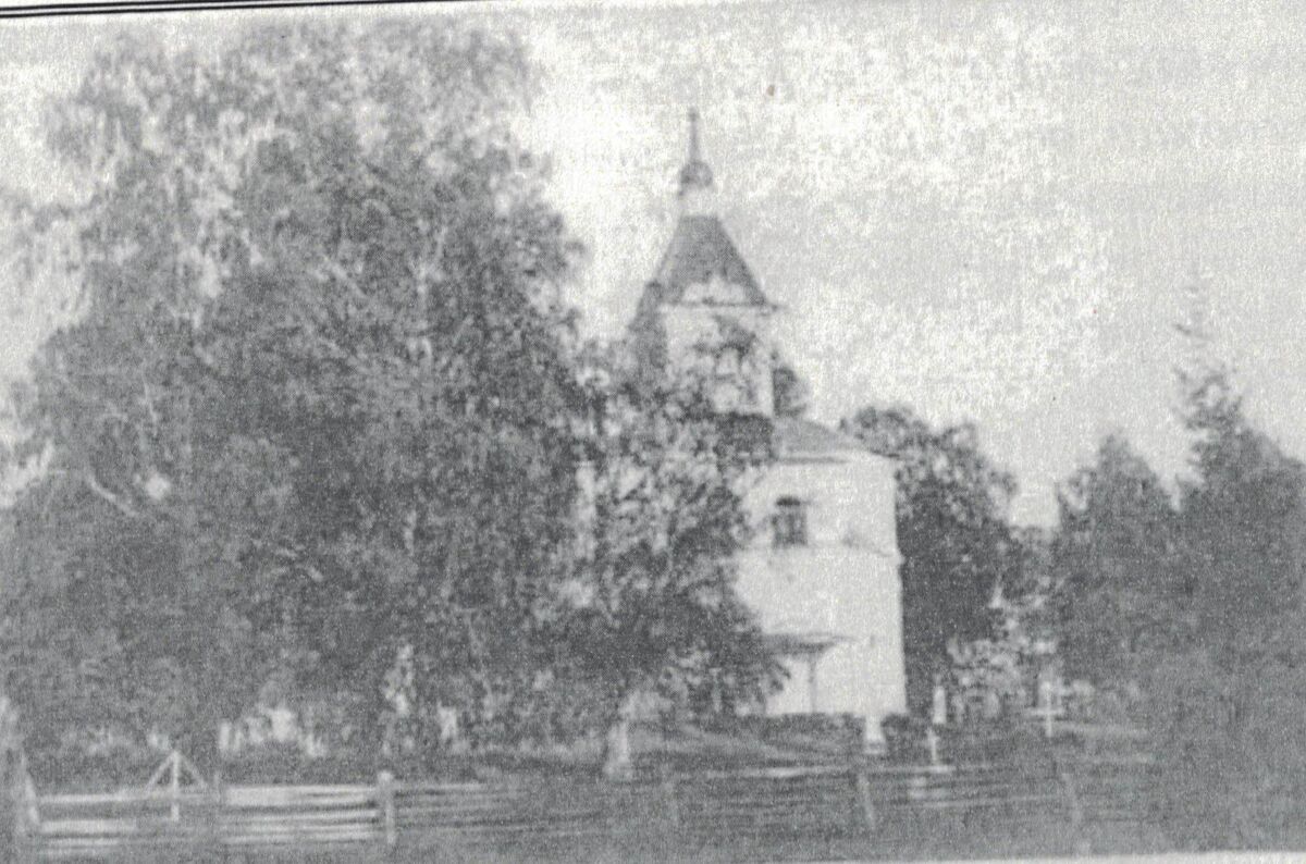 Церковь Петра и Павла, Роговое (Слободской район, Кировская область). архивная фотография, Фото из личного архива.