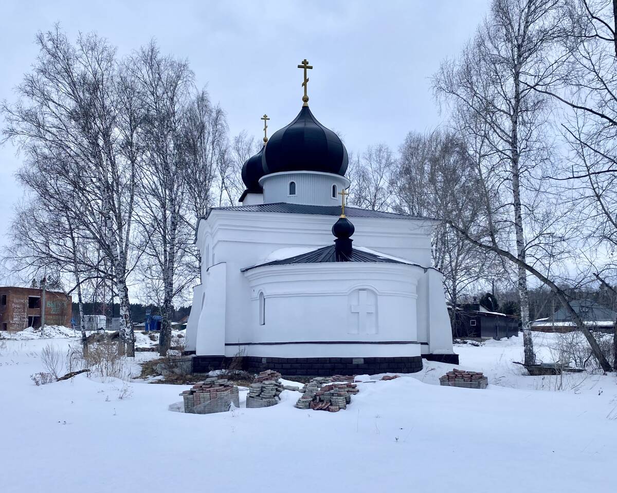 Церковь Иннокентия, епископа Иркутского, Калтай (Томский район, Томская область). фасады, Вид с востока