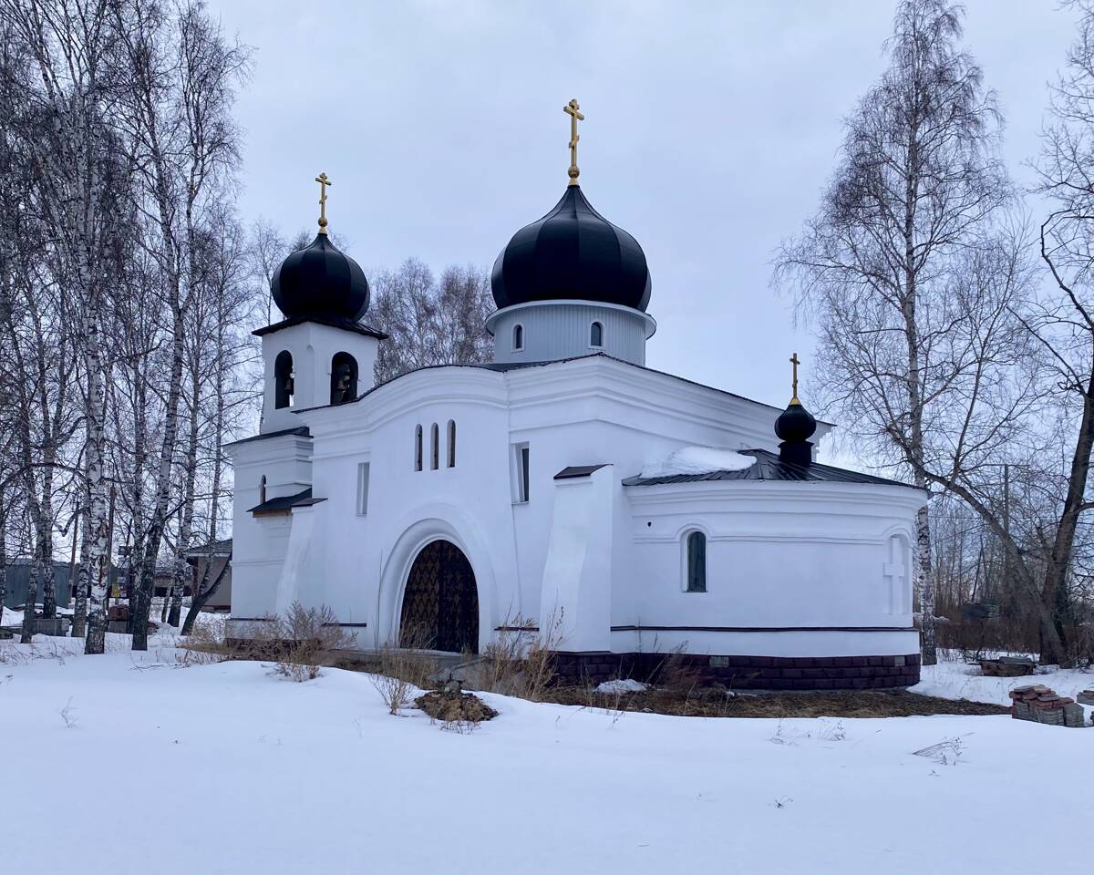 Церковь Иннокентия, епископа Иркутского, Калтай (Томский район, Томская область). фасады, Вид с ЮВ