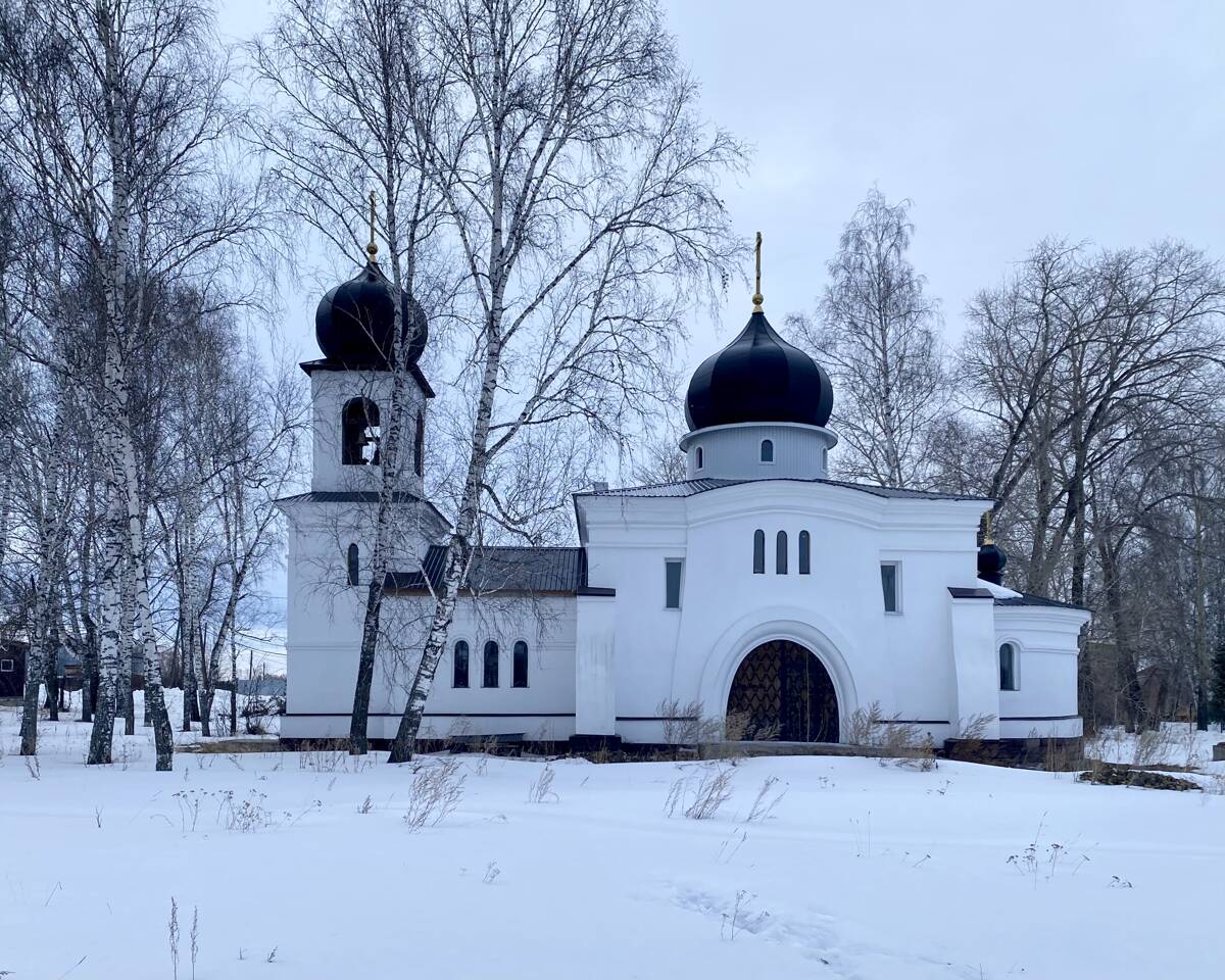 Церковь Иннокентия, епископа Иркутского, Калтай (Томский район, Томская область). фасады, Южный фасад