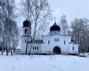 Церковь Иннокентия, епископа Иркутского, Южный фасад<br>, Калтай, Томский район, Томская область