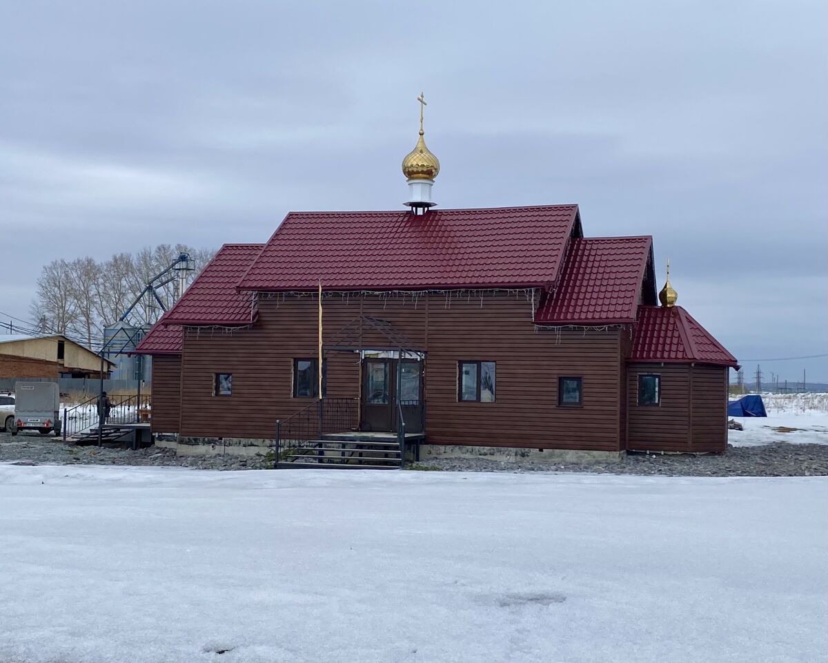 Церковь Иоанна Богослова, Ягуново (Кемеровский район, Кемеровская область). фасады, Вид с ЮЗ