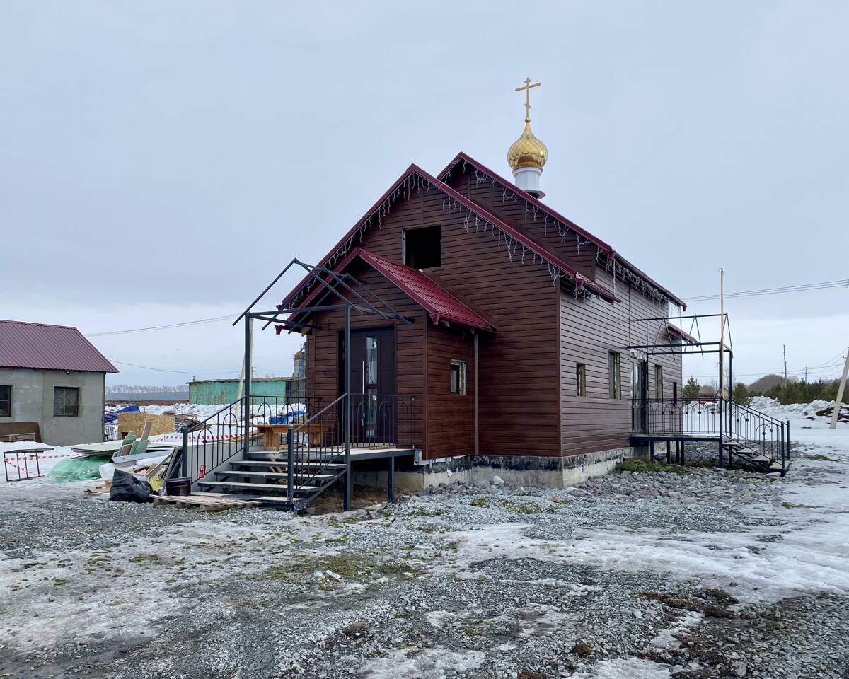 Церковь Иоанна Богослова, Ягуново (Кемеровский район, Кемеровская область). фасады, Вид с СЗ