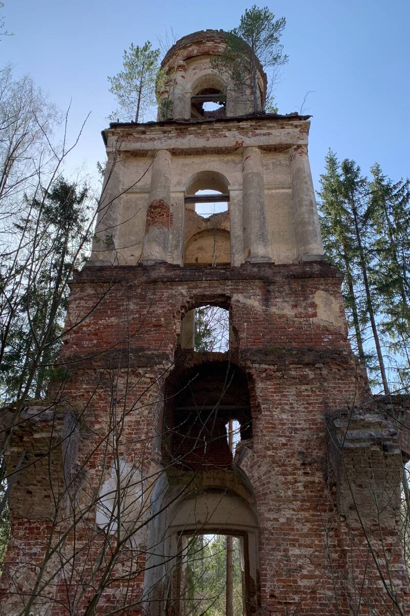 Церковь Воскресения Христова, Боронкино (Старицкий район, Тверская область). архитектурные детали