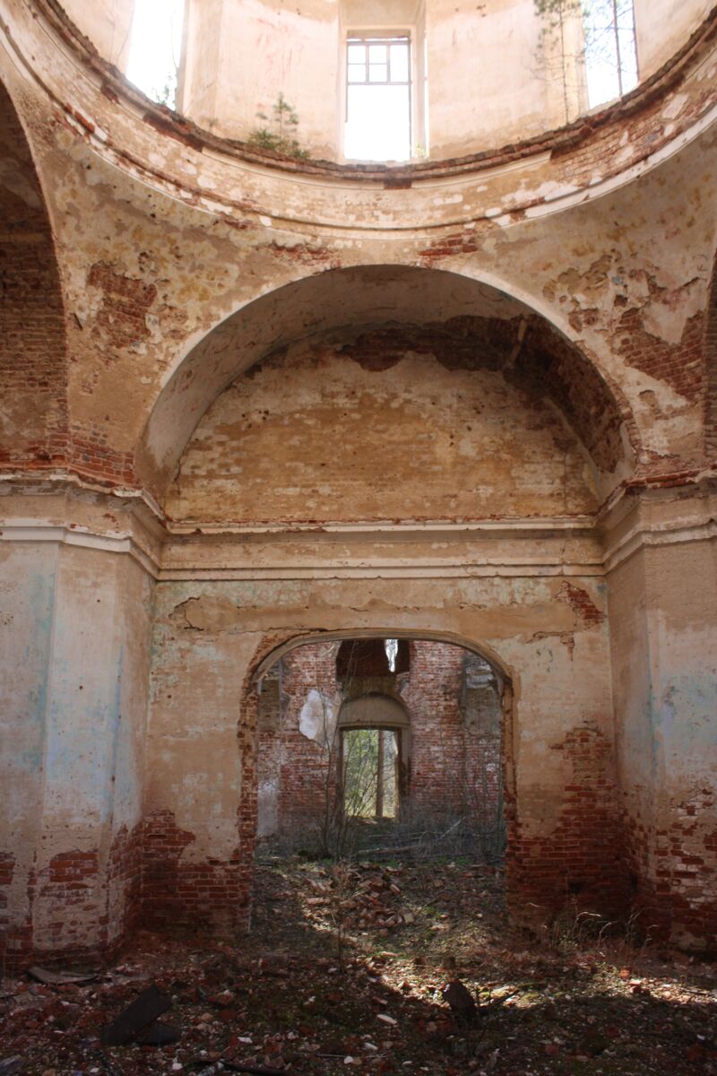 Церковь Воскресения Христова, Боронкино (Старицкий район, Тверская область). интерьер и убранство