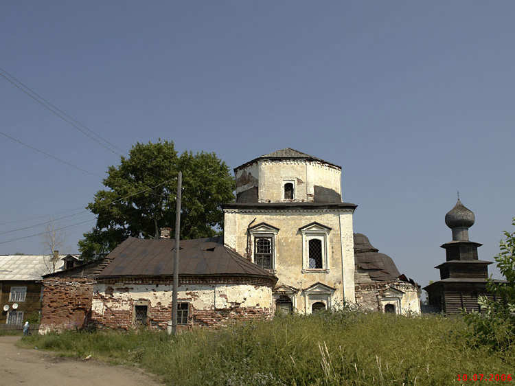 Храмовый комплекс. Церкви Илии Пророка и Покрова Пресвятой Богородицы, Белозерск (Белозерский район, Вологодская область). фасады