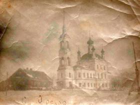 Орехово (акватория Горьковского водохранилища). Церковь Иоанна Предтечи