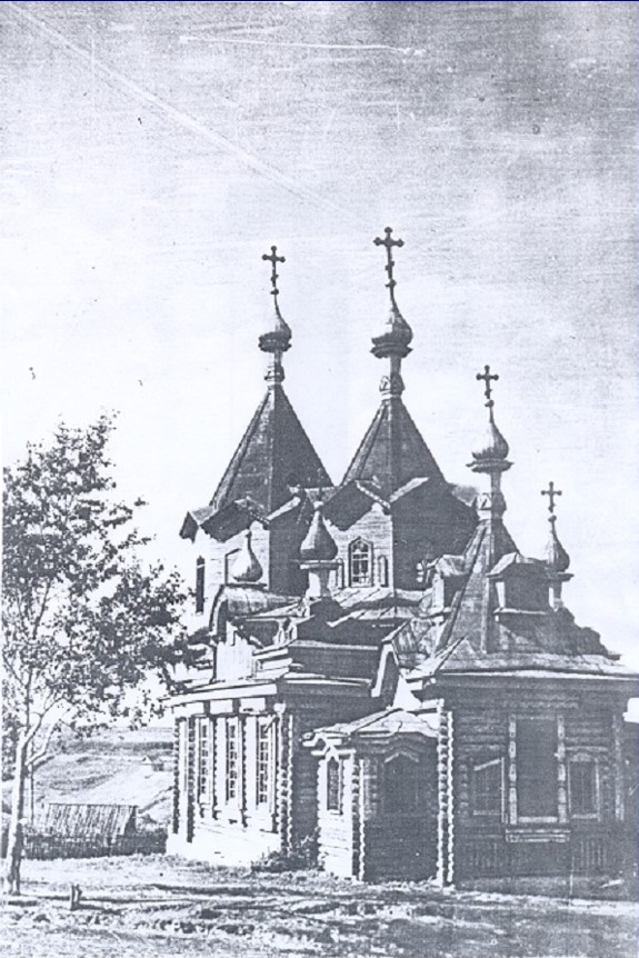 Церковь Смоленской иконы Божией Матери, Большое Мокрое (Кстовский район, Нижегородская область). архивная фотография