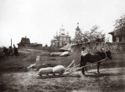 Храмовый комплекс. Церкви Троицы Живоначальной и Николая Чудотворца, Фото со страницы фотографа Пермской государственной художественной галереи Валерия Заровнянных https://www.facebook.com/photo.php?fbid=860280854079656&set=a.142382045869544.28822.100002932486137&type=3&theater<br>, Монастырь, Коми-Пермяцкий округ, Гайнский район, Пермский край