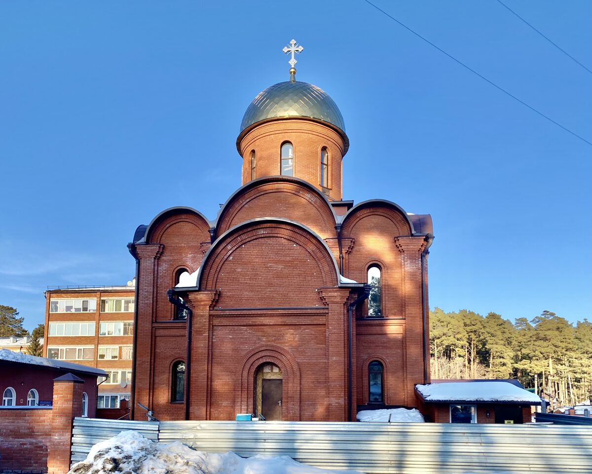 Церковь Николая Чудотворца, Тимирязевское (Томск, город, Томская область). фасады, Вид с ул Путевая