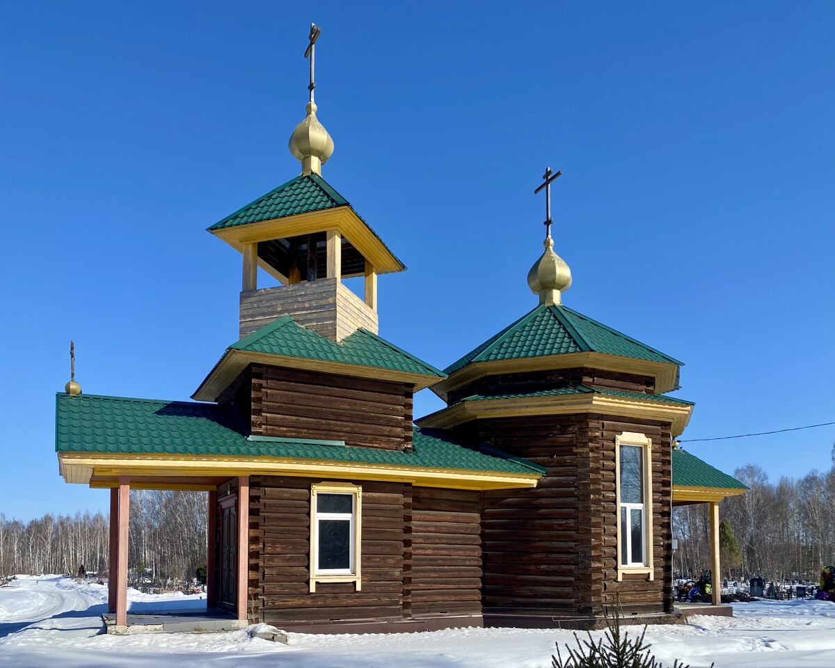 Часовня Преображения Господня, Асино (Асиновский район, Томская область). фасады, Вид с ЮЗ