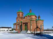 Церковь Георгия Победоносца, Южный фасад<br>, Ново-Кусково, Асиновский район, Томская область
