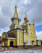 Церковь Николая Чудотворца, Вид с юга<br>, Полысаево, Ленинск-Кузнецкий район и г. Ленинск-Кузнецкий, Кемеровская область