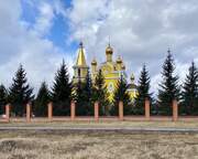 Церковь Николая Чудотворца, Вид со Смоленской улицы <br>, Полысаево, Ленинск-Кузнецкий район и г. Ленинск-Кузнецкий, Кемеровская область