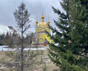 Церковь Николая Чудотворца, Вид с СВ<br>, Полысаево, Ленинск-Кузнецкий район и г. Ленинск-Кузнецкий, Кемеровская область
