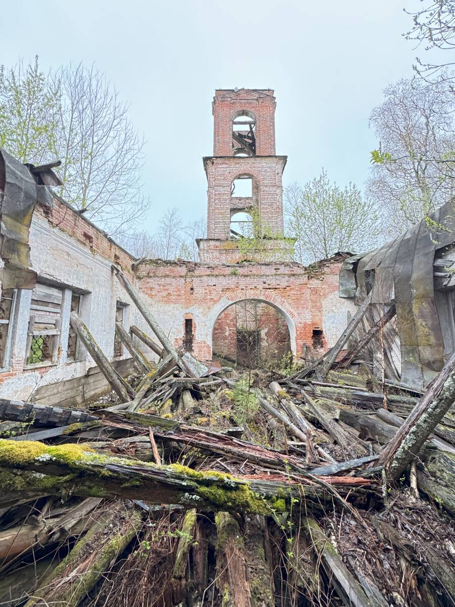 Церковь Покрова Пресвятой Богородицы, Турково, урочище (Галичский район, Костромская область). интерьер и убранство