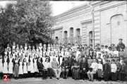 Церковь  Николая Чудотворца, Фото начала ХХ в. Фрагмент фасада церкви.<br>, Покровск, Покровский район, Украина, Донецкая область