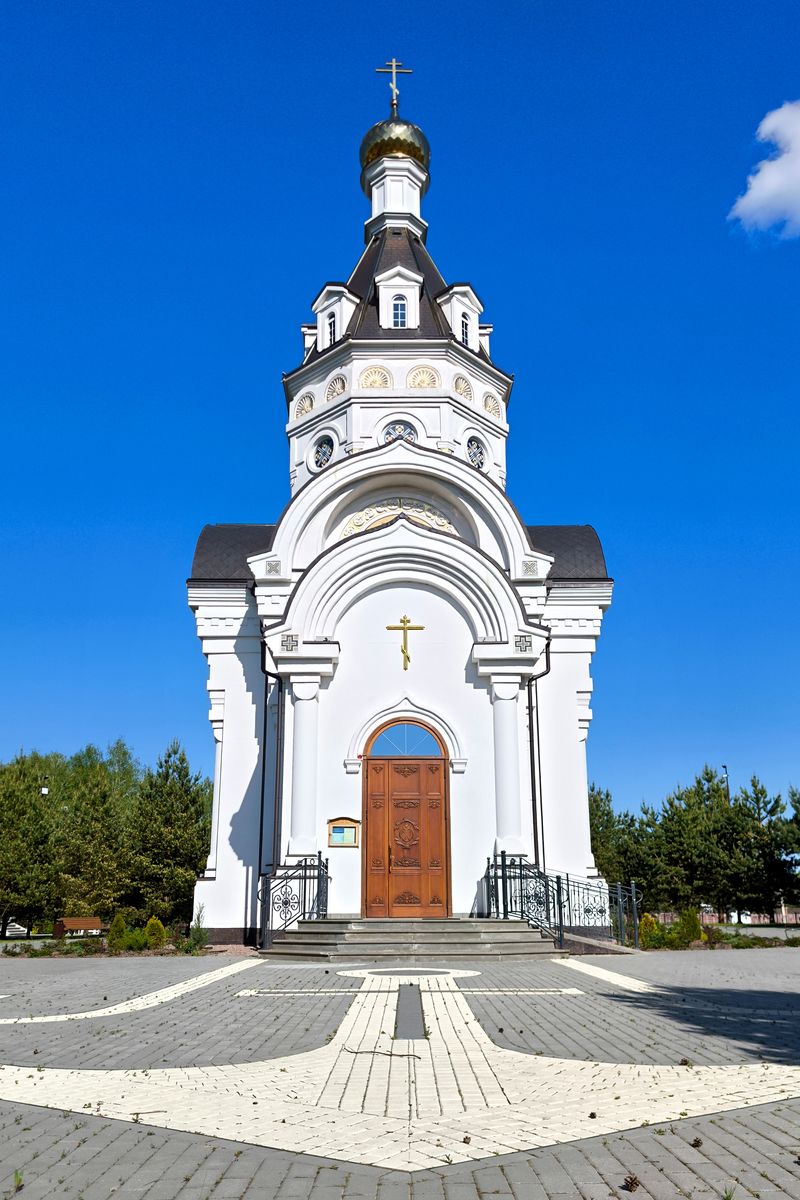 фасады. Церковь Андрея Первозванного, Злобино (Заокский район, Тульская область)