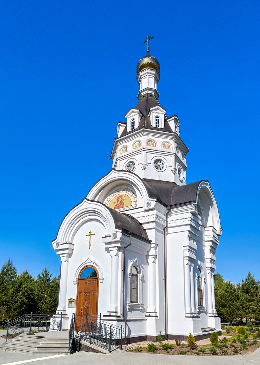 фасады. Церковь Андрея Первозванного, Злобино (Заокский район, Тульская область)